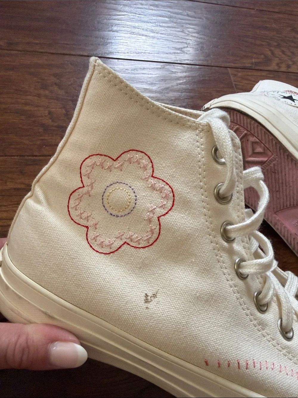Women’s Converse High Top Sneakers - Picture 4 of 8